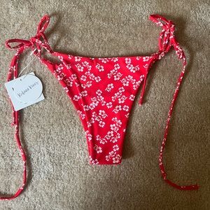 NWT Kulani Kinis Thong Tie Side Swim Bottoms